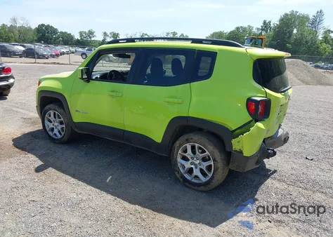 2017 Jeep Renegade Latitude 4X4 from USA, damaged, VIN ZACCJBBB7HPF22473
